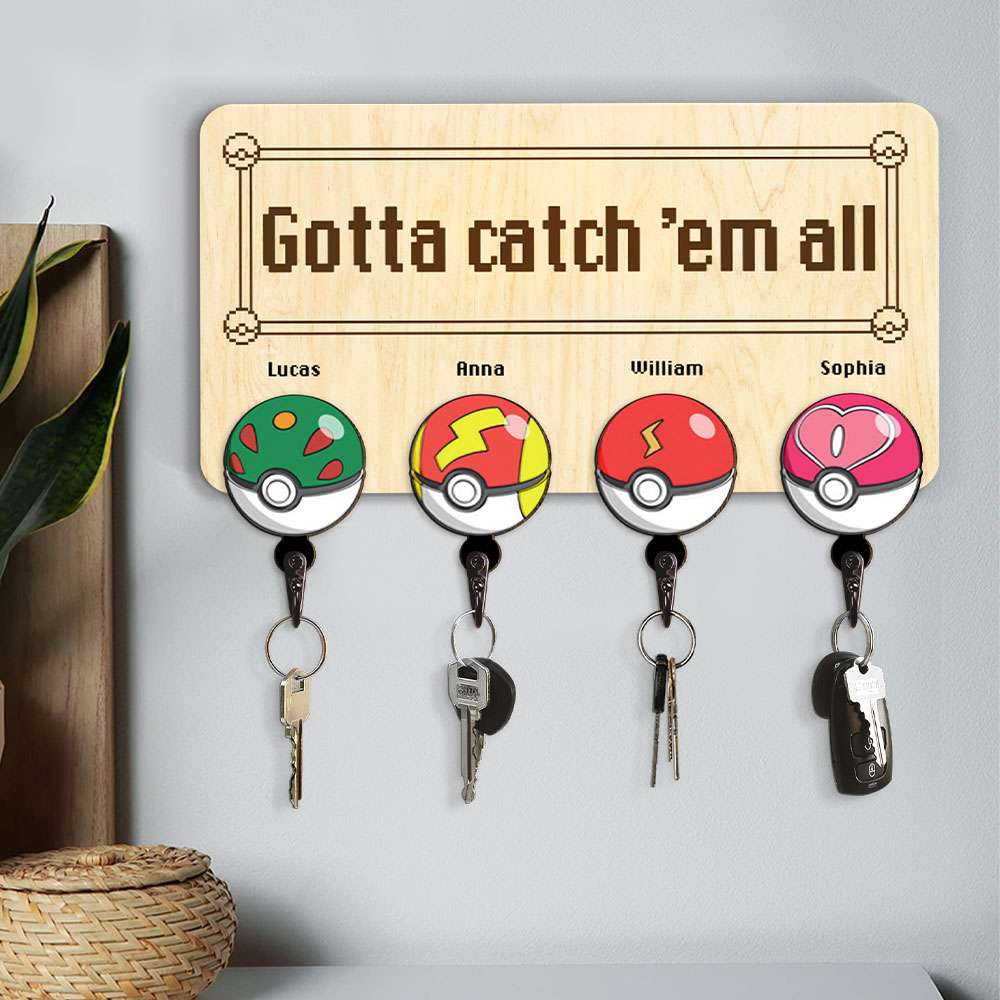 Personalized Gifts For Family Wood Key Hanger 06ohti310524-Homacus