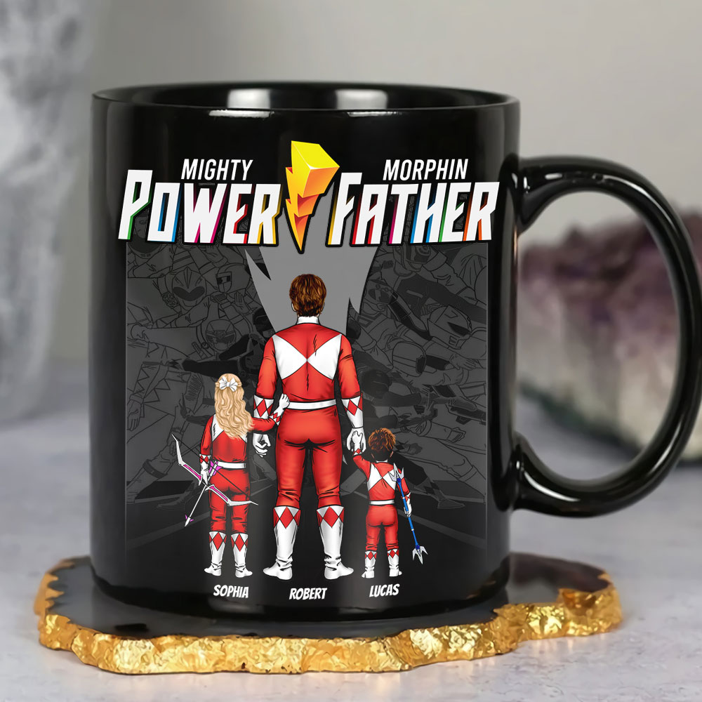 Power Father Mug - Personalized Gifts For Dad 031HUTI200424HH-Homacus