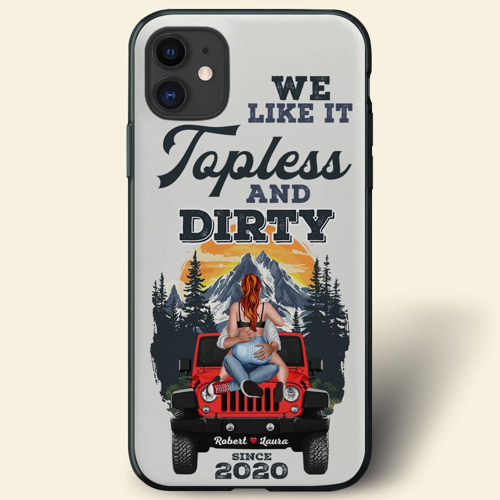 Personalized Gifts For Couple Frosted Phone Case 03htti210624hh-Homacus