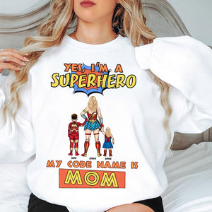 Personalized Gifts For Mother Shirt My Code Name Is Mom 05QHTI160324PA-Homacus