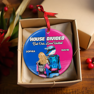 Personalized Gifts For Motocross Couple Christmas Ornament 02huhu141024hh-Homacus