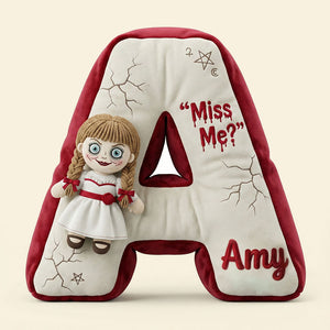 Horror Alphabet Pillow - Personalized Gifts For Horror Lovers 01HUTI111225-Homacus