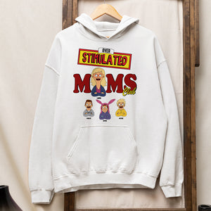 Personalized Gifts For Mom Shirt, Funny Overstimulated Moms Club 02qhti120225hg-Homacus