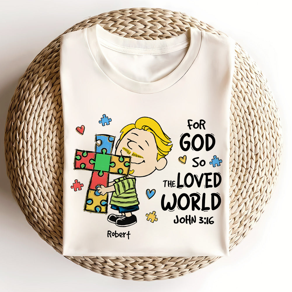 Personalized Gifts For Autism Awareness Shirt 03xqti200225hg-Homacus