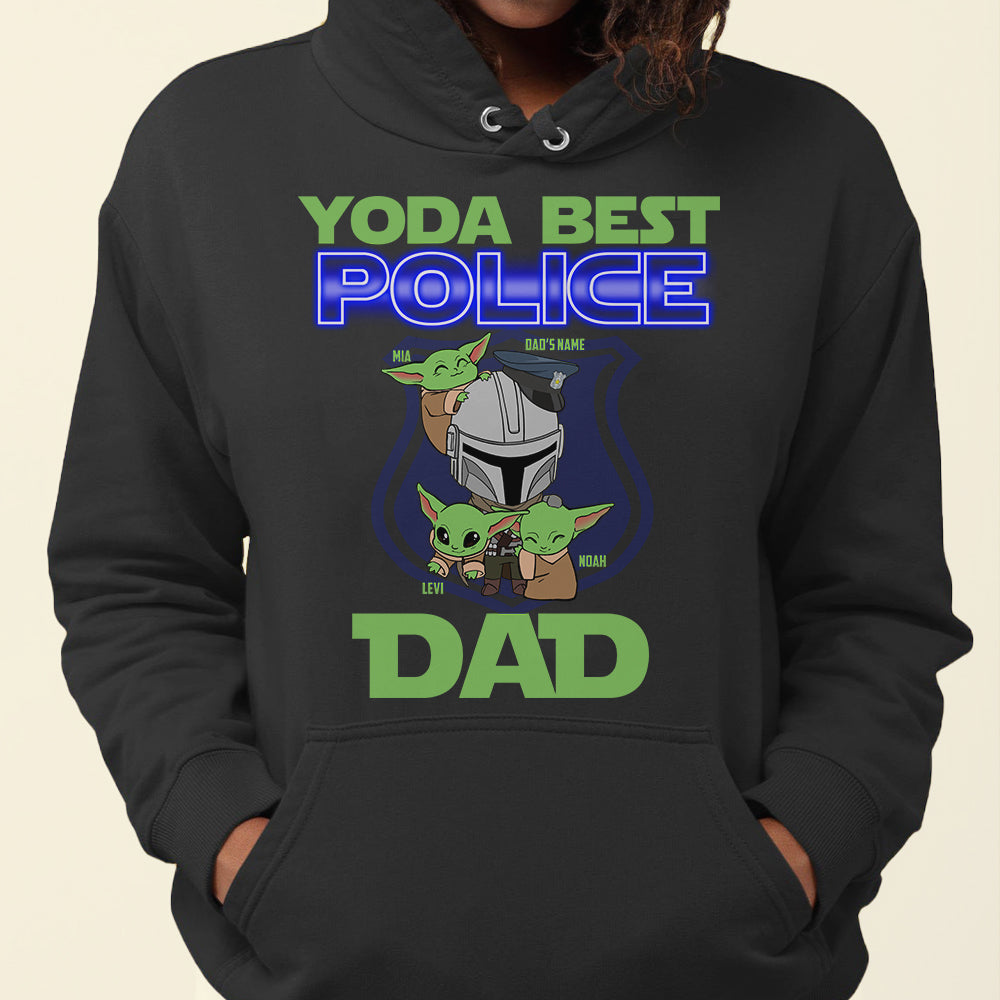Personalized Gifts For Dad Shirt Best Police Dad 2nthh060622-Homacus