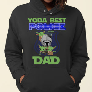 Personalized Gifts For Dad Shirt Best Police Dad 2nthh060622-Homacus