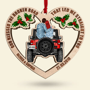 Personalized Gifts For Couple Christmas Ornament 02ACTI300922TM-Homacus