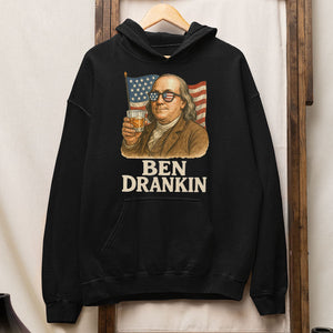 Funny American Drink Shirt - Personalized Gifts For 4th Of July 05huti100625-Homacus