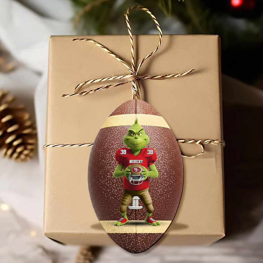 Green Monster Ornament - Personalized Gifts For Sport Lovers 01ohti061025-Homacus