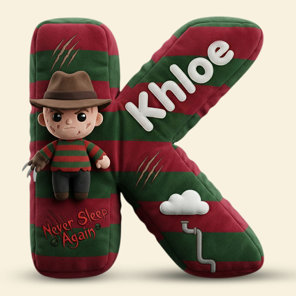 Horror Alphabet Pillow - Personalized Gifts For Horror Lovers 01HUTI111225-Homacus