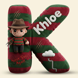 Horror Alphabet Pillow - Personalized Gifts For Horror Lovers 01HUTI111225-Homacus