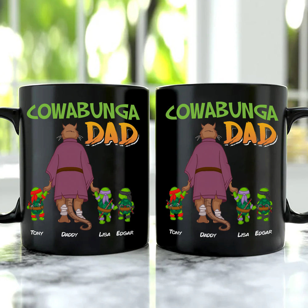 Personalized Gifts For Dad Coffee Mug Happy Dad-Homacus