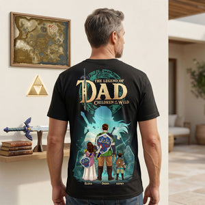 The Legend Of Dad Shirt - Personalized Father's Day Gifts 02NATI040526-Homacus