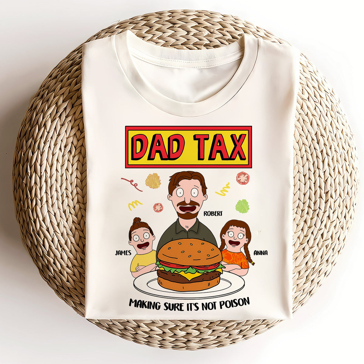 Dad Tax Shirt - Personalized Gifts For Dad 02xqti010425hg-Homacus