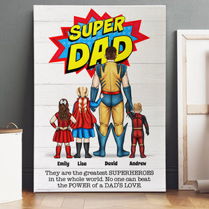 Personalized Gifts For Dad Canvas Print 05hudt030523tm-Homacus