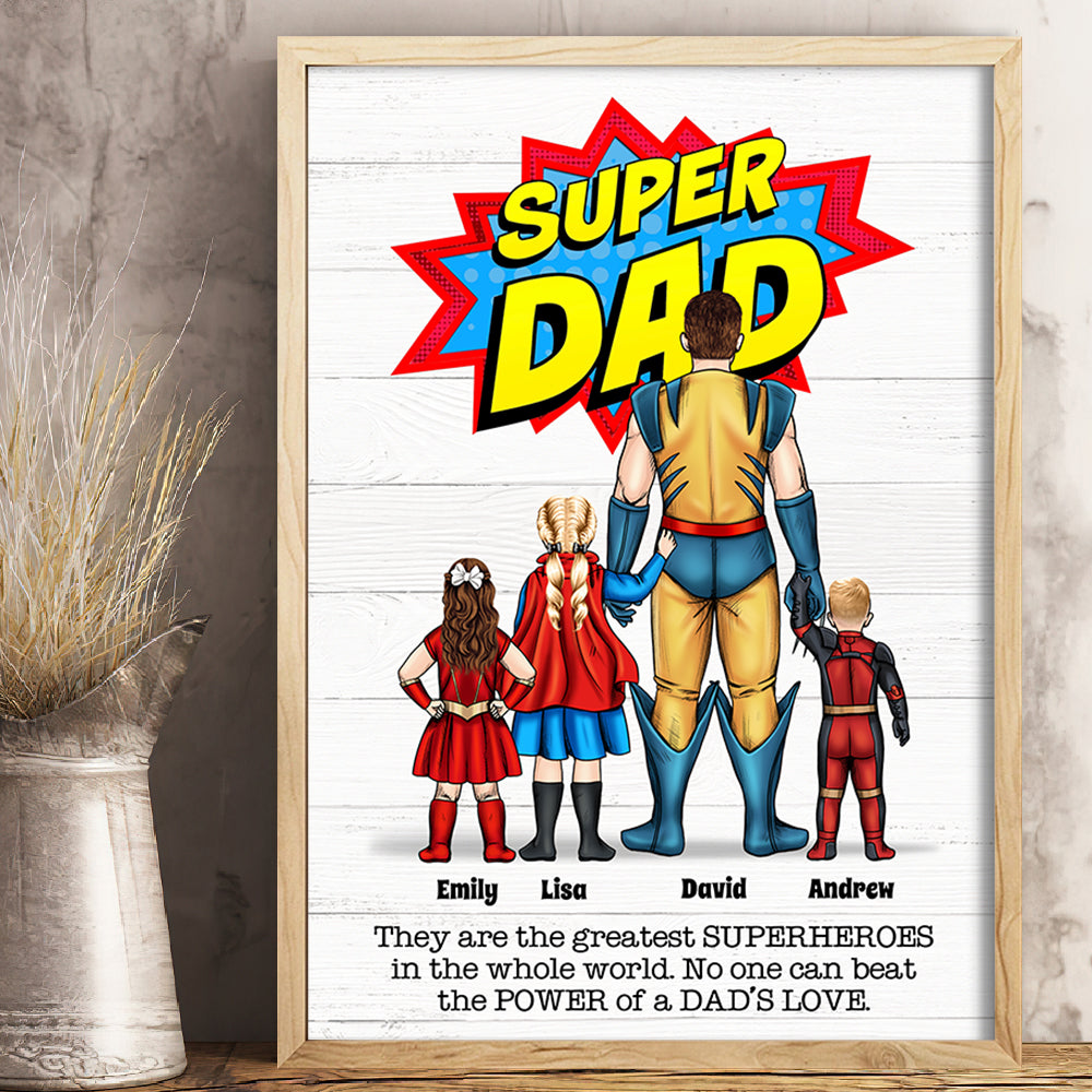 Personalized Gifts For Dad Canvas Print 05hudt030523tm-Homacus