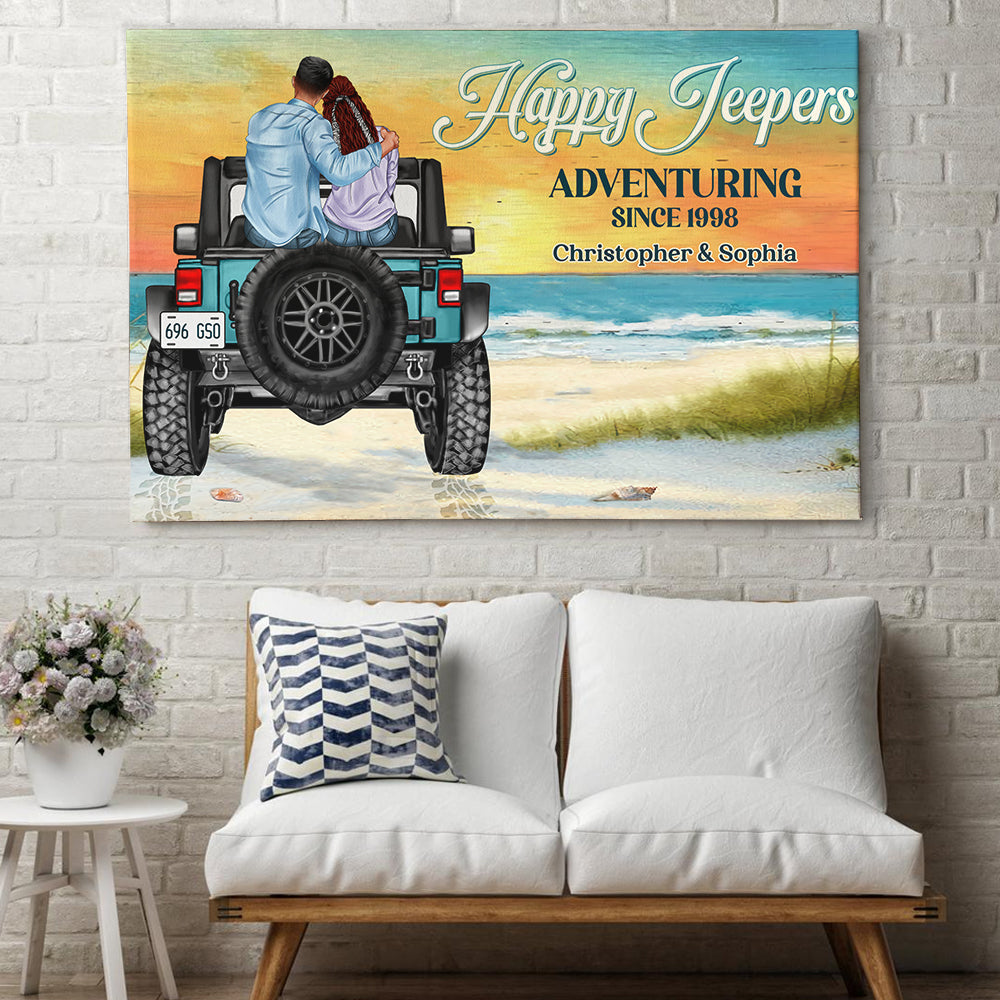 Personalized Gifts For Couple Canvas Print 02hudt040822tm-Homacus