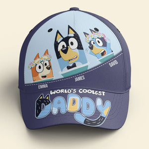 Dog Dad Classic Cap - Personalized Gifts For Father 06KADC290524-Homacus