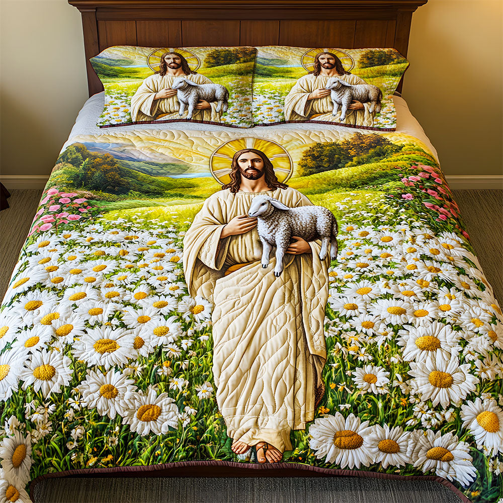 Personalized Gifts For Christian Quilt Bedding Set Special Line 01TGMH240125-Homacus