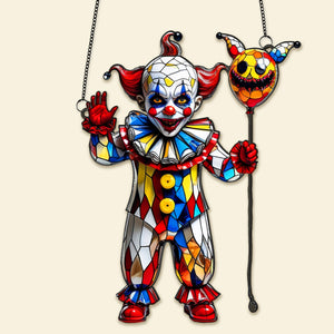 Horror Movie Halloween Suncatcher Ornament - Personalized Gifts For Halloween 01TGMG230825-Homacus