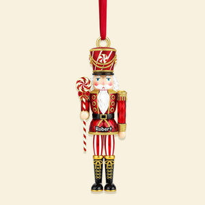 Personalized Gifts For Christmas, Nutcracker Custom Shape Acrylic Ornament 03pgmg300825-Homacus