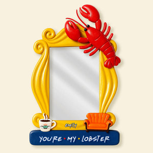 Besties Custom Shaped Mirror - Personalized Gifts For Friends 02PGMG280725-Homacus