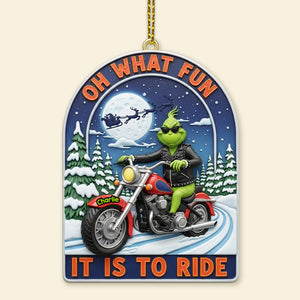 Personalized Gifts For Christmas Acrylic Ornament 02tomg300825-Homacus