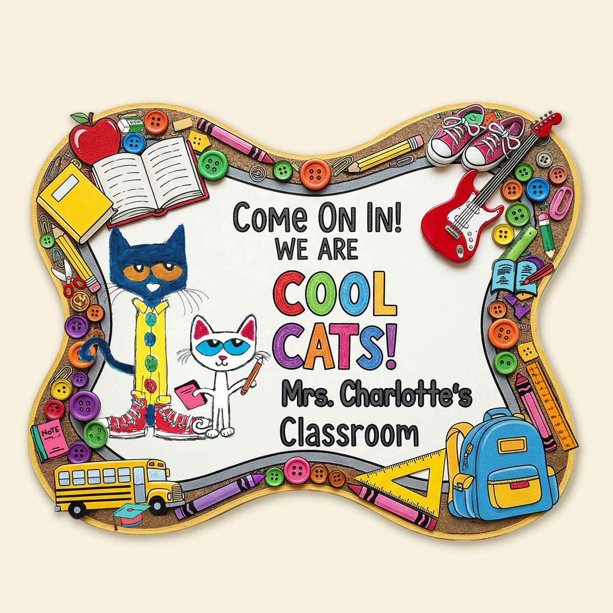 Back To School Doormat - Personalized Gifts For Teacher 01HUMG060825-Homacus