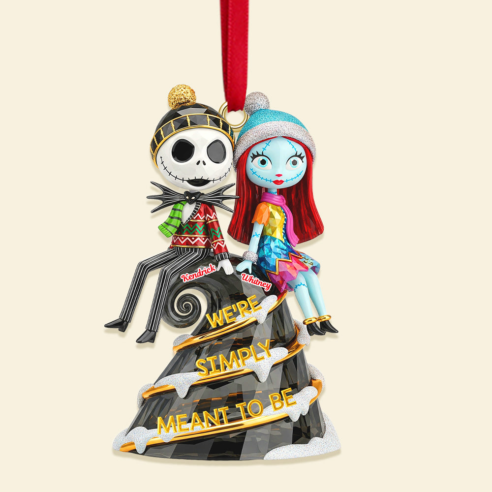 Personalized Gifts For Christmas Couple Custom Shape Acrylic Ornament 03pgmg280825-Homacus