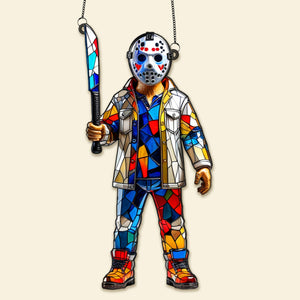 Horror Movie Halloween Suncatcher Ornament - Personalized Gifts For Halloween 01TGMG230825-Homacus