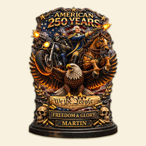 250 Years Anniversary Acrylic Plaque - Personalized Gifts For Veteran Plaque 01TYMG050326-Homacus