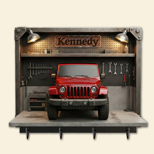 Off-Road Car Acrylic Key Hanger - Personalized Gifts For Off-Road Car Lovers 03kimg181225-Homacus