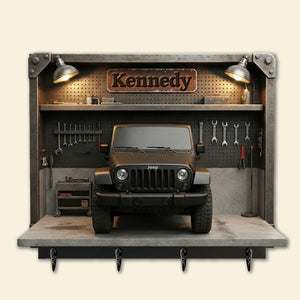 Off-Road Car Acrylic Key Hanger - Personalized Gifts For Off-Road Car Lovers 03kimg181225-Homacus