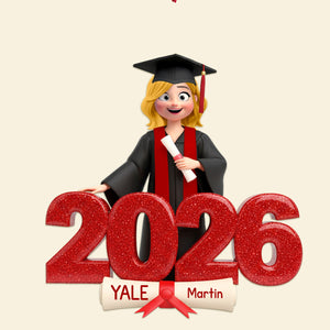 2026 Grad Acrylic Light Box - Personalized Gifts For Graduates 02namg301025-Homacus