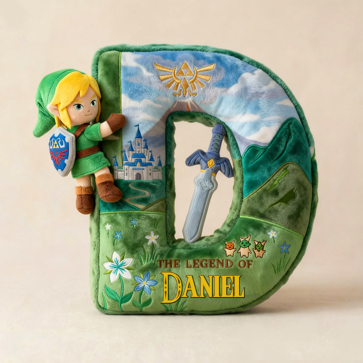 Fantasy Alphabet Pillow Personalized Gifts 03QHMG171225-Homacus