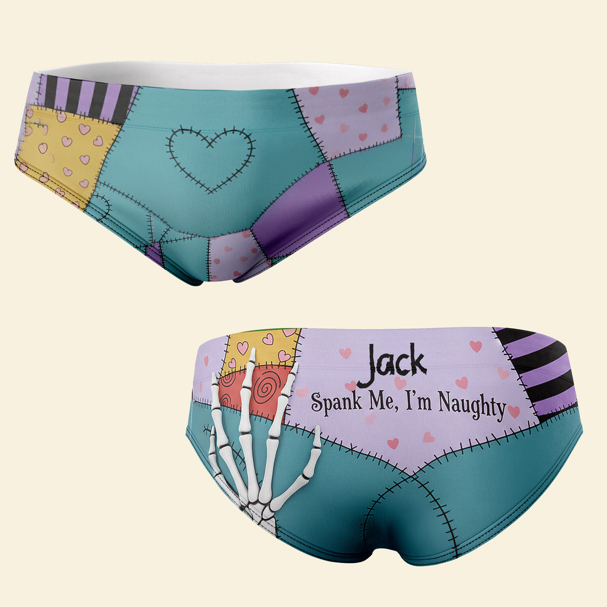 I'm Naughty Women's Briefs - Personalized Gifts For Wife 05namg141125-Homacus