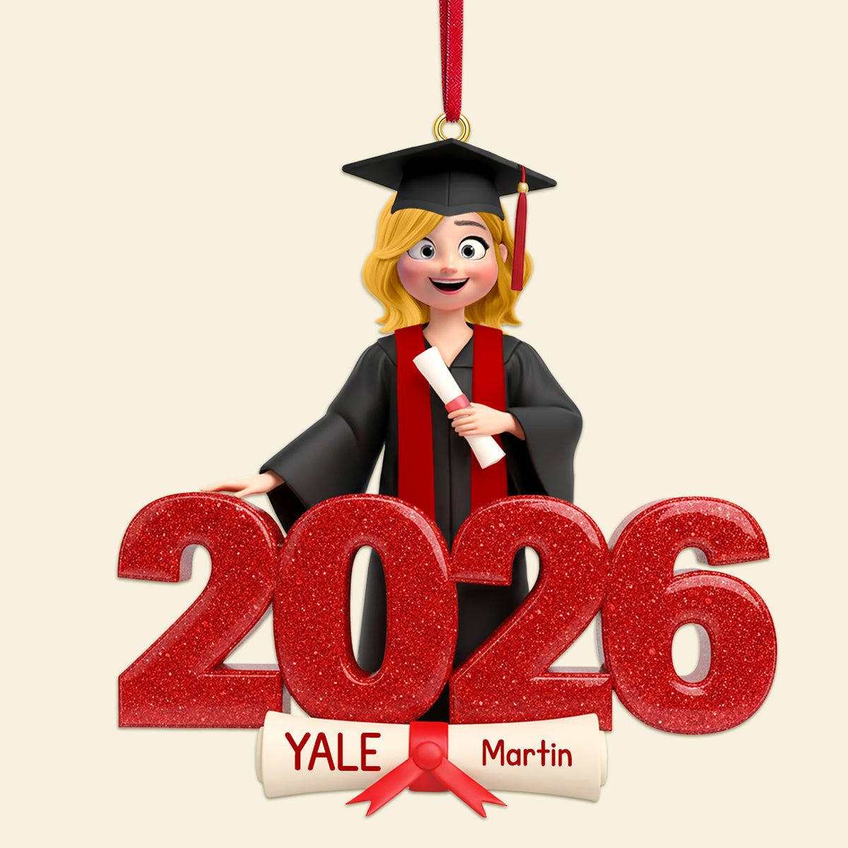 Graduate Ornament - Personalized Gifts For Graduates 03namg291025-Homacus