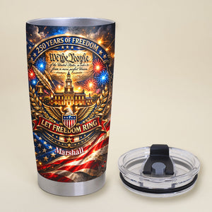 America 250th Anniversary Tumbler - Personalized Gifts For Patriots 05tomg040326-Homacus