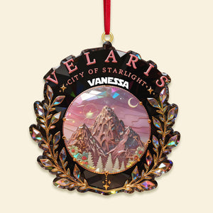 Dreamy City Of Star Ornament, Personalized Gifts For Fantasy Novel Fans 01QHMG131025-Homacus