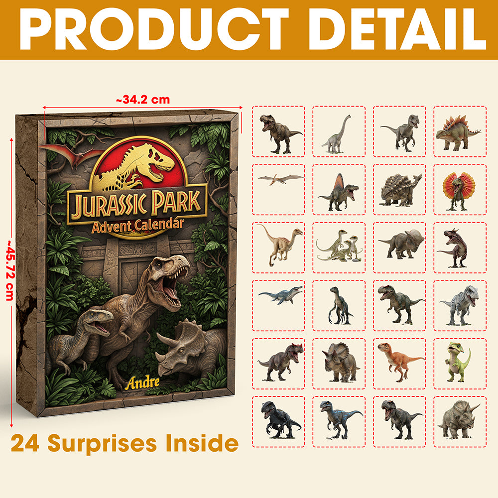 Prehistoric Surprise Christmas Advent Calendar Blind Box - Personalized Gifts 04kimg131125-Homacus