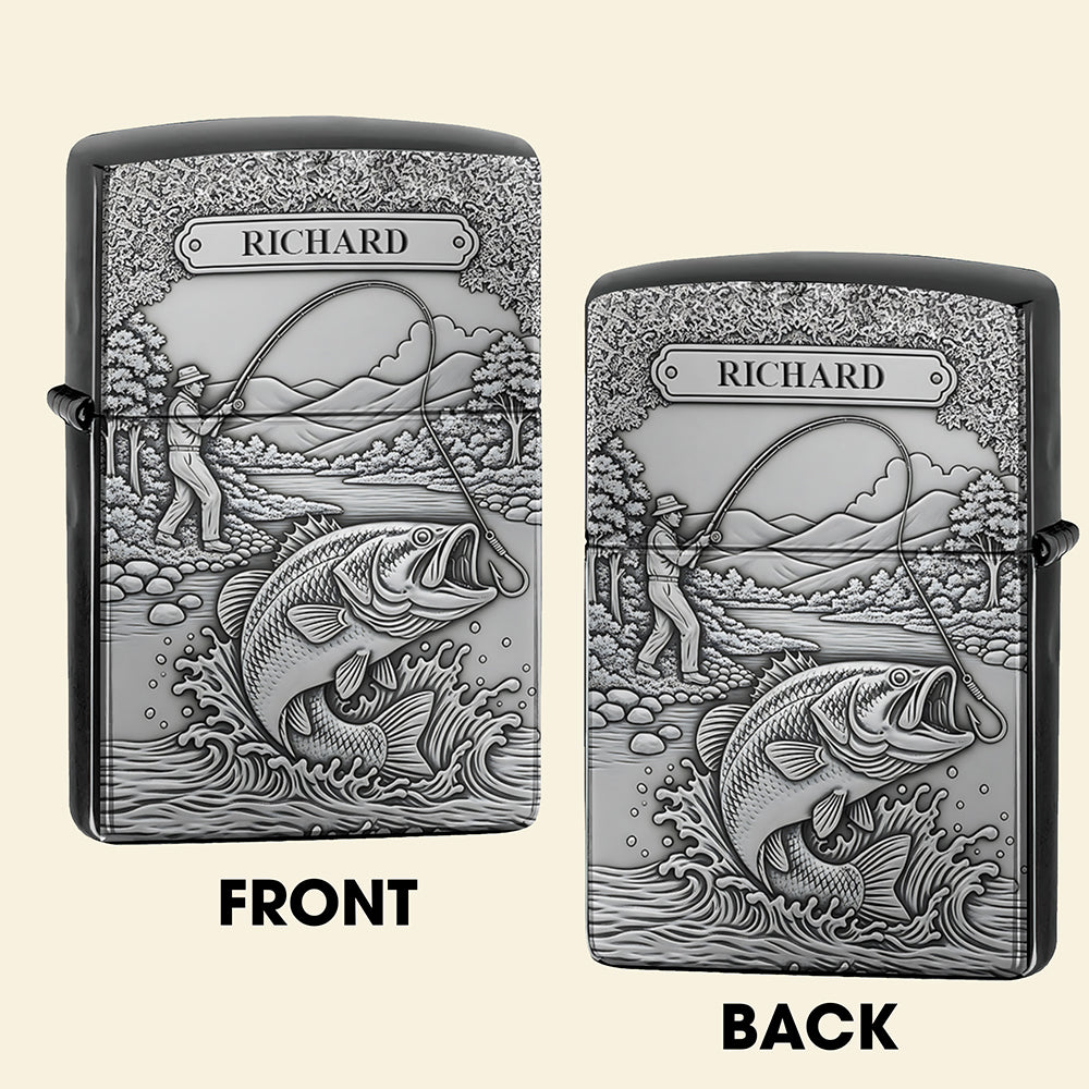 Big Rod Lighter - Personalized Gifts For Fishing Lovers-Homacus