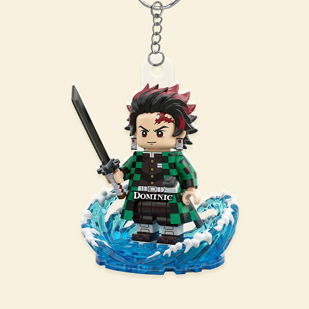 Personalized Gifts For Fans - Darkness Hunter Custom Shape Acrylic Keychain 02pgmg080925-Homacus