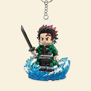 Personalized Gifts For Fans - Darkness Hunter Custom Shape Acrylic Keychain 02pgmg080925-Homacus