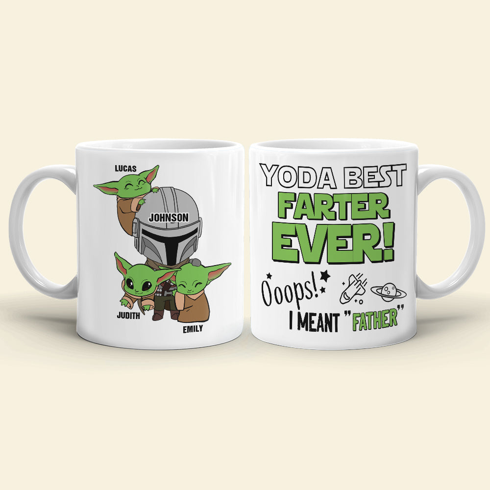 Personalized Gifts For Dad Coffee Mug Best Farter Ever 4NTHH020622-Homacus