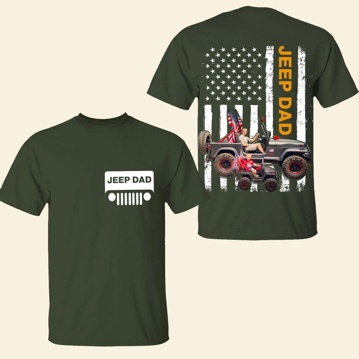 Custom Photo Gifts For Dad Shirt 02hudc010624-Homacus