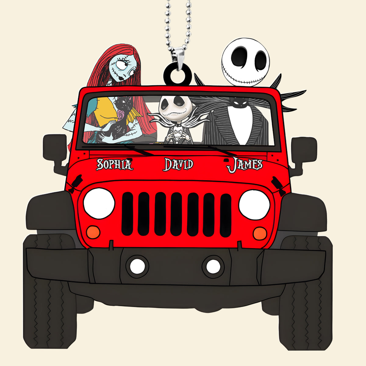 Personalized Gifts For Family Car Ornament 01ohdc200624-Homacus