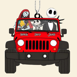 Personalized Gifts For Family Car Ornament 01ohdc200624-Homacus