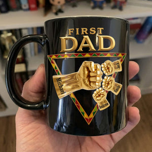 First Dad Now Grandpa Coffee Mug - Personalized Gifts For Dads 03huti230526-Homacus