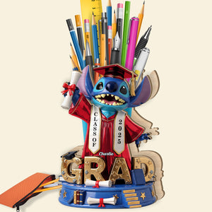 Cute Grad Pen Holder - Personalized Gifts For Graduate 01nati240725-Homacus