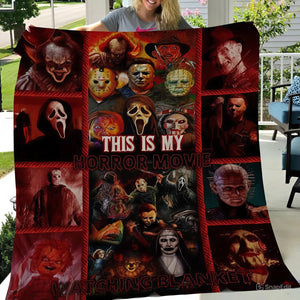 This Is My Horror Movie Blanket - Halloween Gifts For Horror Movie Fans 80laxx180725-Homacus